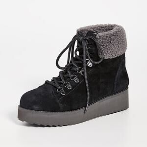 Sam Edelman NWOB Franc Black Suede Boots 6